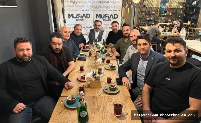 MÜSİAD Bremen iftar yemeğinde buluştu