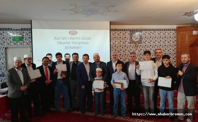 En güzel ezan ve Kuran-i Kerim okuyan öğrenciler belli oldu