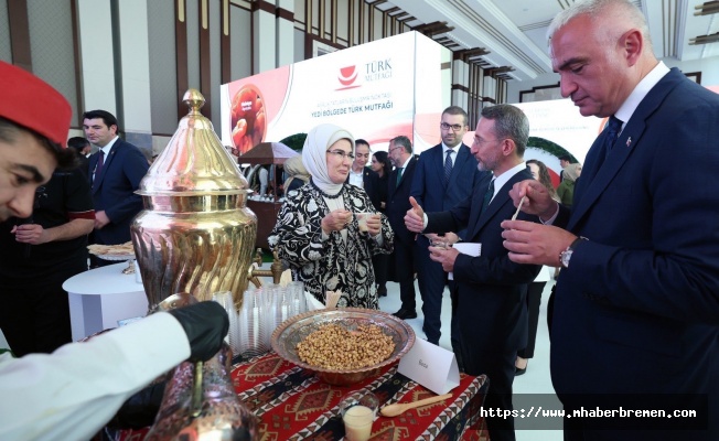Yedi Bölgede Türk Mutfağı Sergisi Emine Erdoğan tarafından açıldı