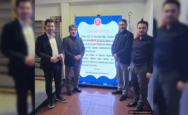 Garbsen Kocatepe Camii En Çok Zekat ve Fitre Toplayan Cami oldu