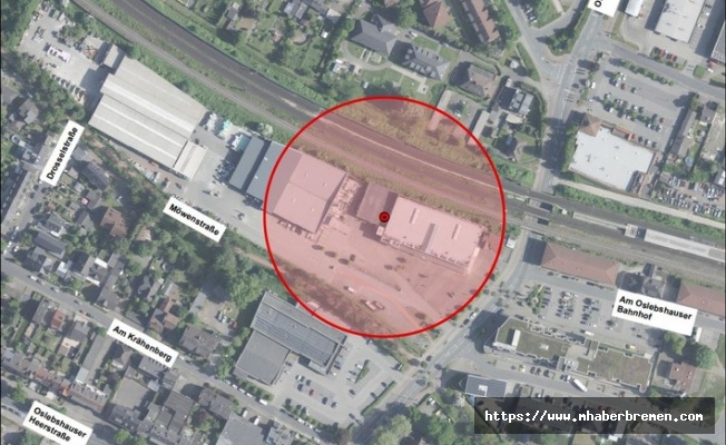 Bremen’de inşaat sırasında el bombası bulundu
