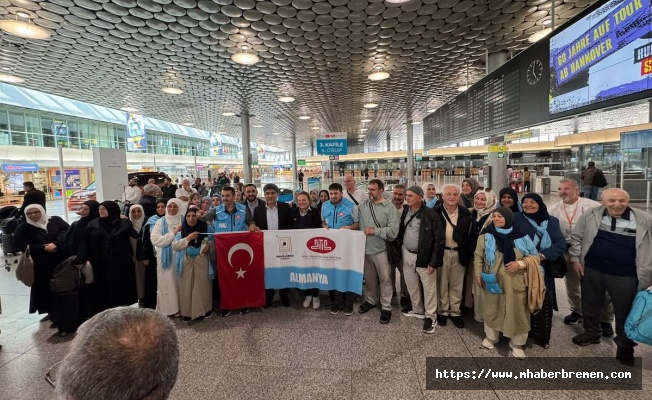 Hac yolcuları dualarla uğurlandı