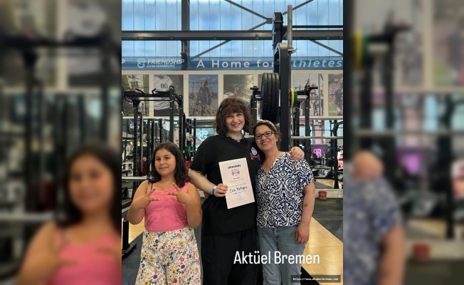 Eda Kurtoğlu 310 kilo  kaldırarak dördüncü oldu