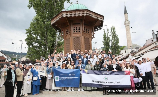 Srebrenitsa Soykırımı’nın 30. yılı kapsamında yürüyüşler düzenledi