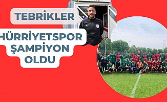 Hürriyetspor şampiyon oldu