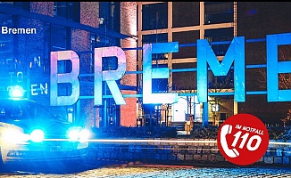 Bremen Überseestadt'ta Gece Yarısı Polis Operasyonu