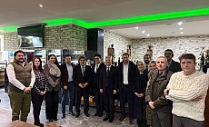 Eğitim Ataşesi Kazım Kalkan’a veda yemeği
